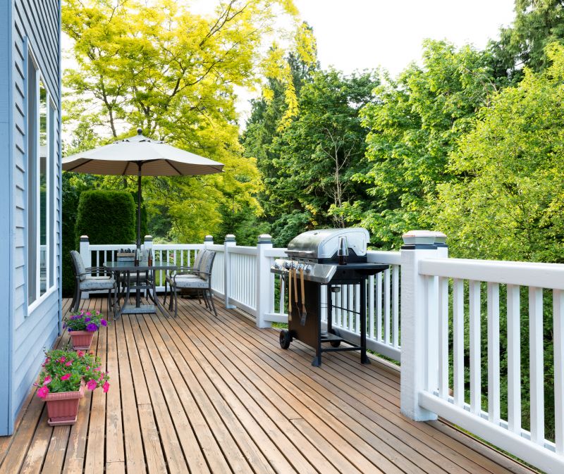 Outdoor Deck with Features