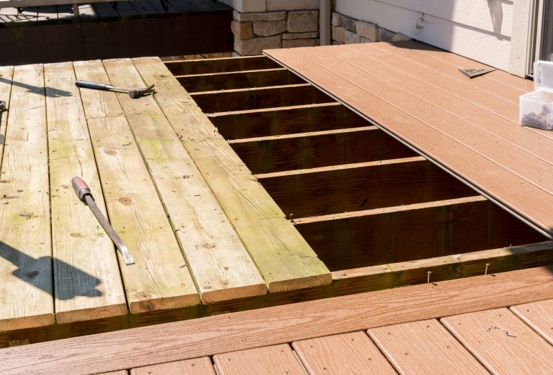 Damaged Deck Planks Removal
